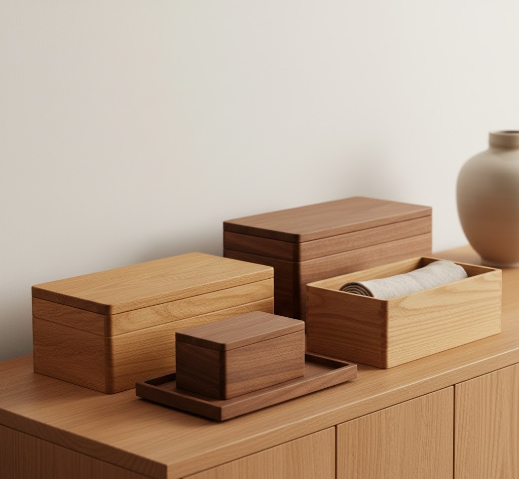 Stylish fabric storage bins collection